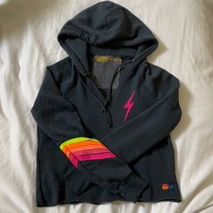 Aviator nation cropped hoodie